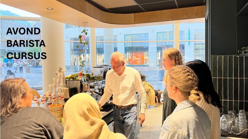 Barista cursus in bibliotheek Den Haag